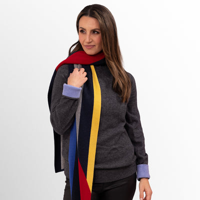 BOLD RHOMBUS SCARF