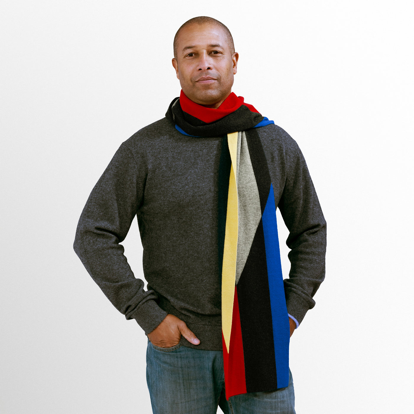 BOLD RHOMBUS SCARF